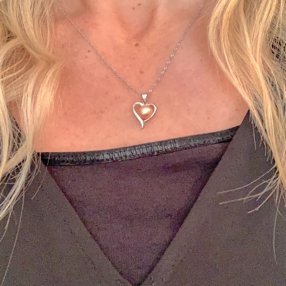 Pink Pearl Necklace